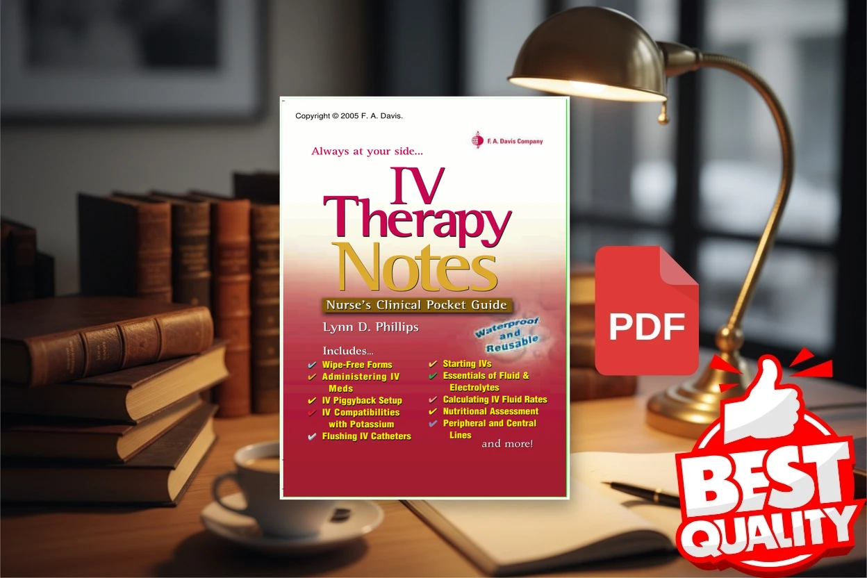 Cover for Iv Therapy Notes Nurses Pharmacology Pocket Guide (Nurses Clinical Pocket Guides) (Lynn D. Phillips)
