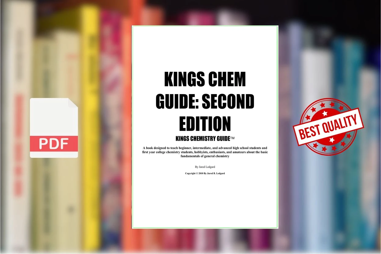 Cover for Kings Chem Guide Second Edition (Jared Ledgard)