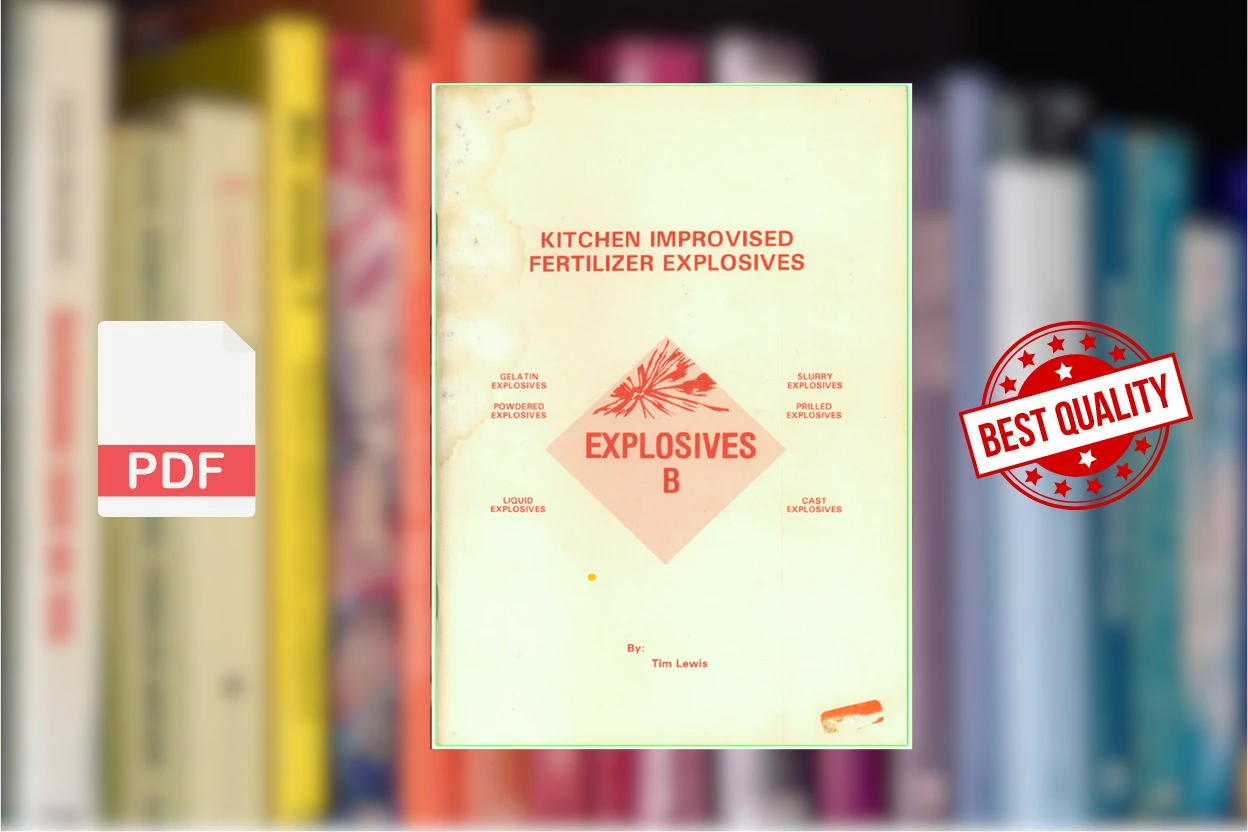 Cover for Kitchen Improvised Fertilizer Explosives (Tim Lewis)