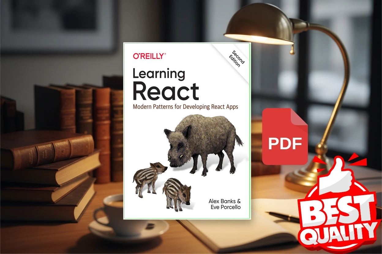 Cover for Learning React Modern Patterns for Developing React Apps (Eve Porcello, Alex Banks)