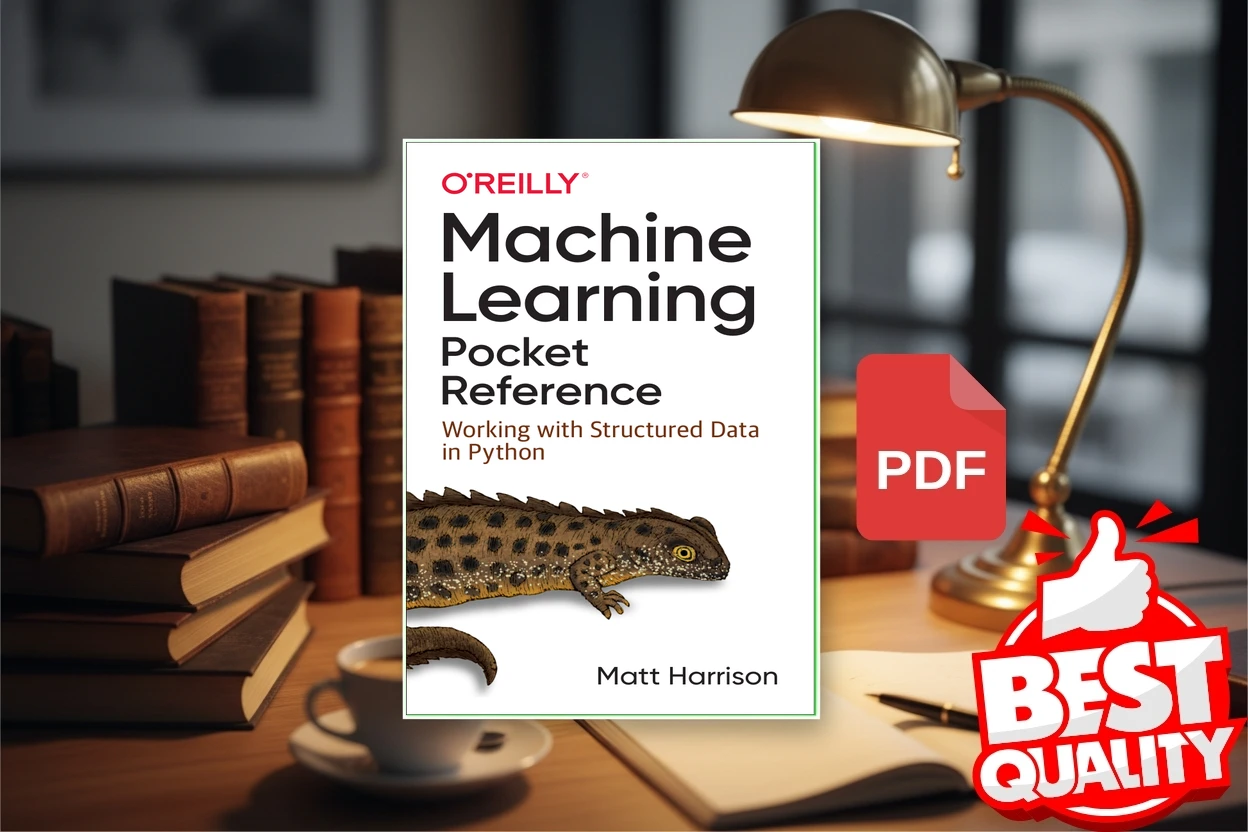 Cover for Machine Learning Pocket Reference Working with Structured Data in Python (Matt Harrison)
