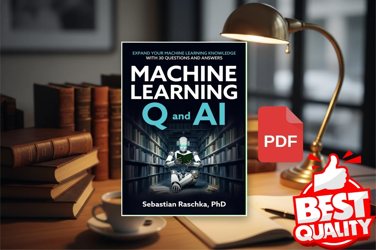 Cover for Machine Learning Q and AI (Sebastian Raschka)