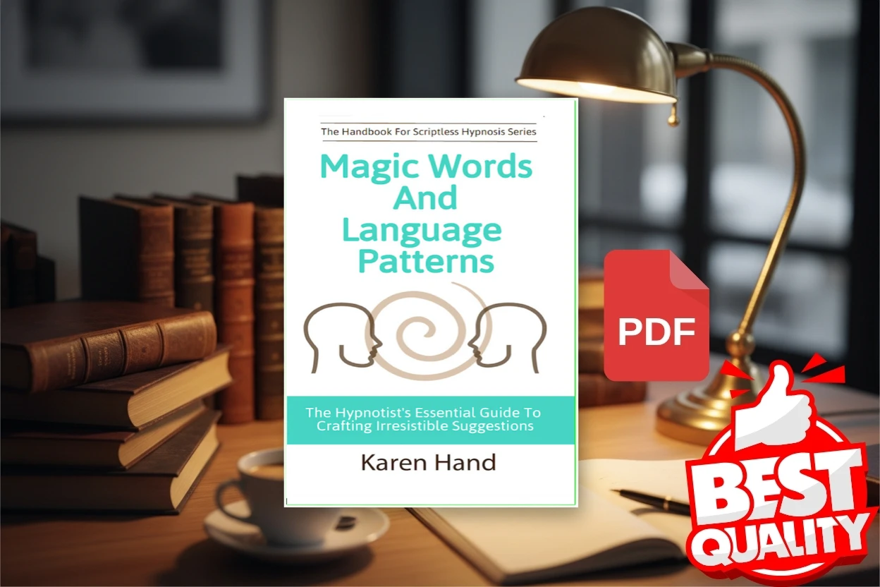 Cover for Magic Words and Language Patterns The Hypnotists Essential Guide to Crafting Irresistible Suggestions (Handbook for… (Karen Hand [Hand, Karen])