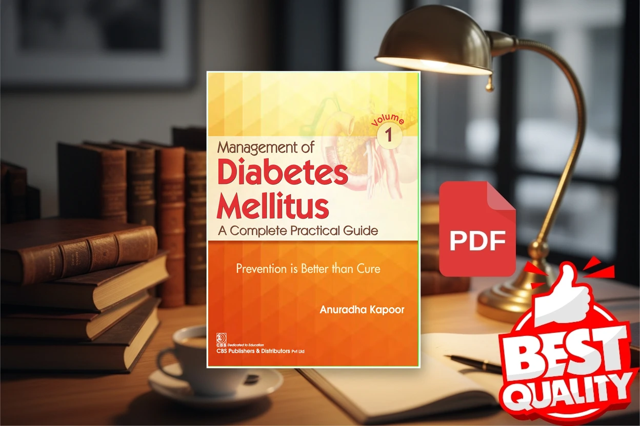 Cover for Management of Diabetes Mellitus-Vol 1 A Complete Practical Guide (Anuradha Kapoor)