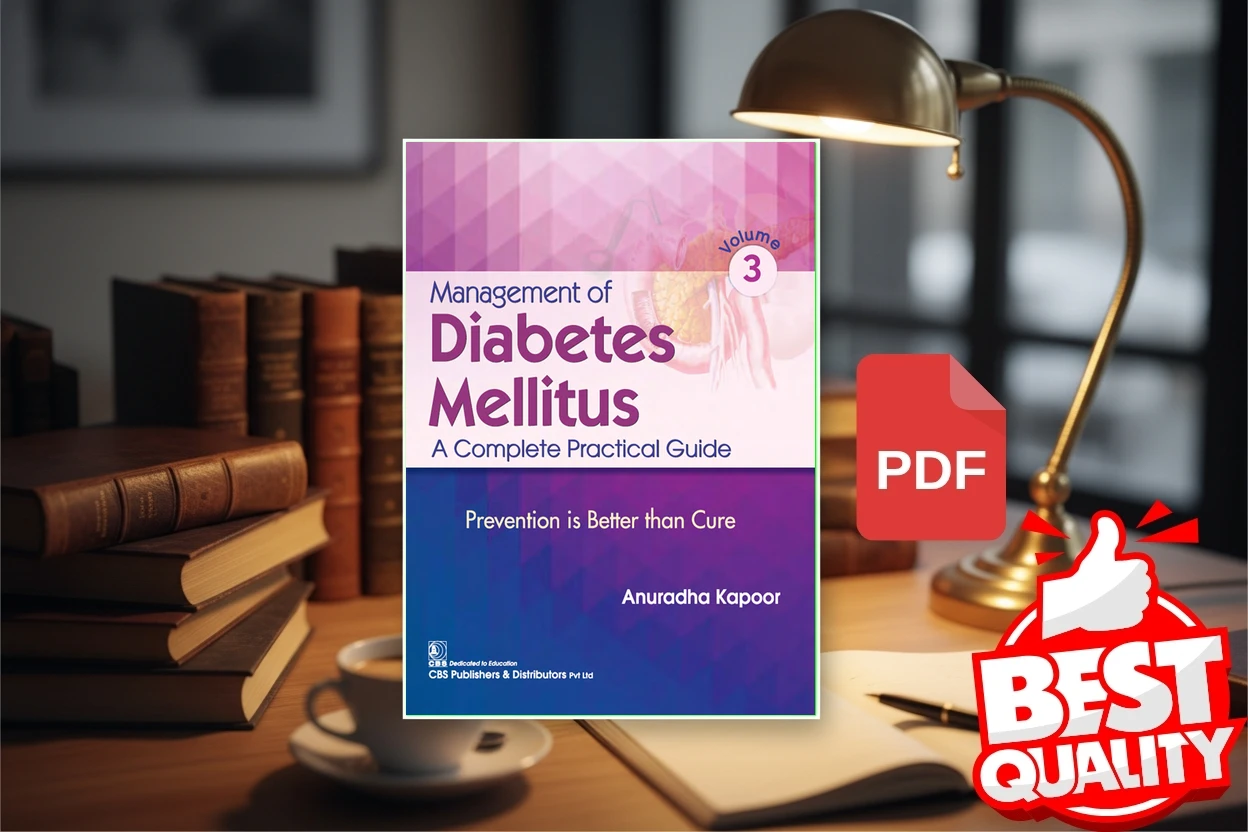 Cover for Management of Diabetes Mellitus-Vol 3 A Complete Practical Guide (Anuradha Kapoor)