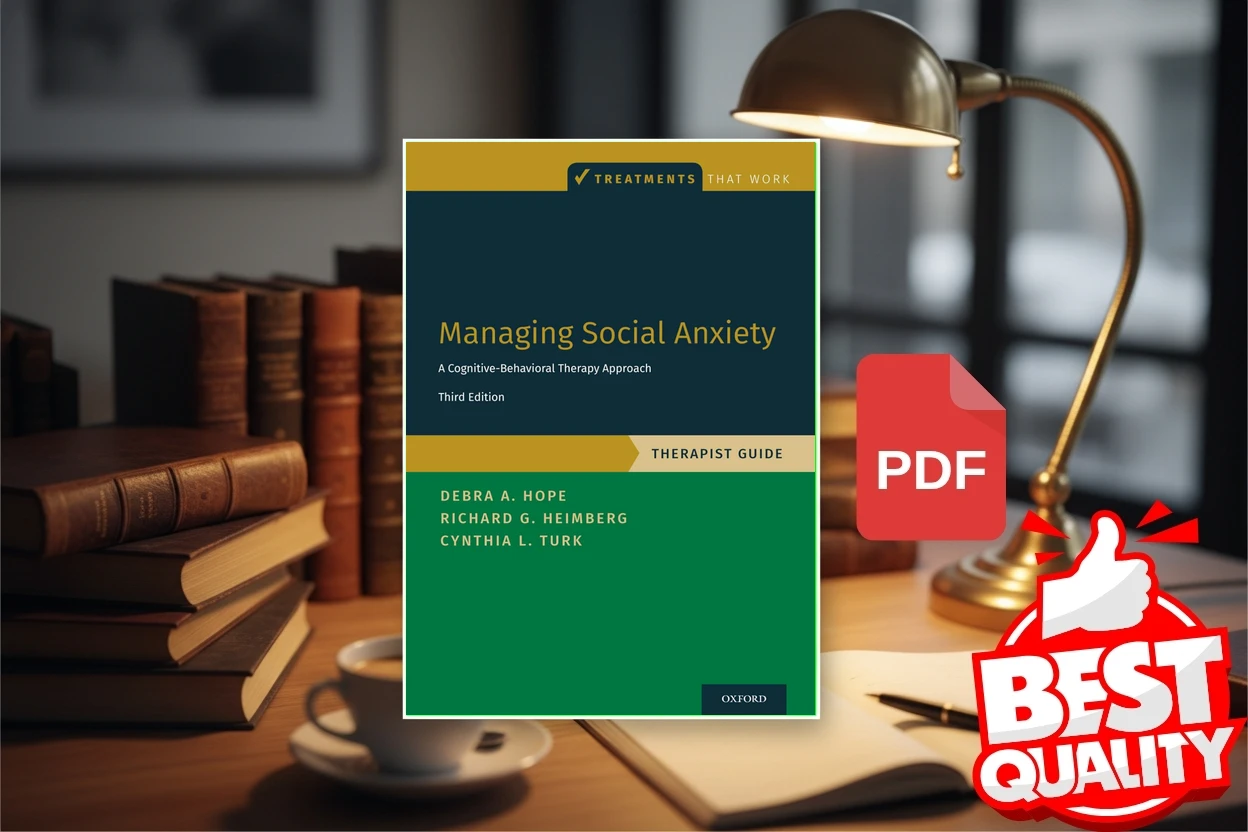 Cover for Managing Social Anxiety, Therapist Guide - A Cognitive-Behavioral Therapy Approach (Debra A. Hope, Richard G. Heimberg etc.)
