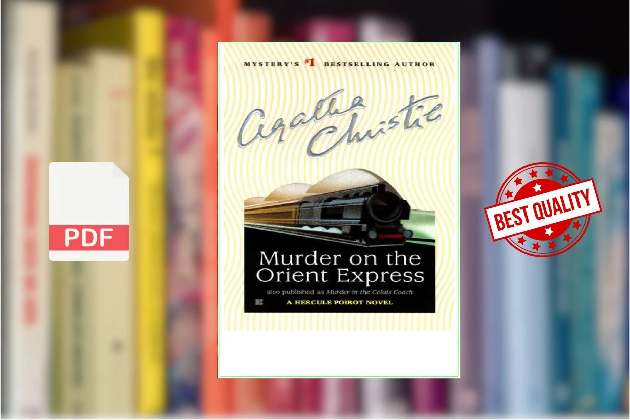 Cover for Murder on the Orient Express (Agatha Christie) (1)