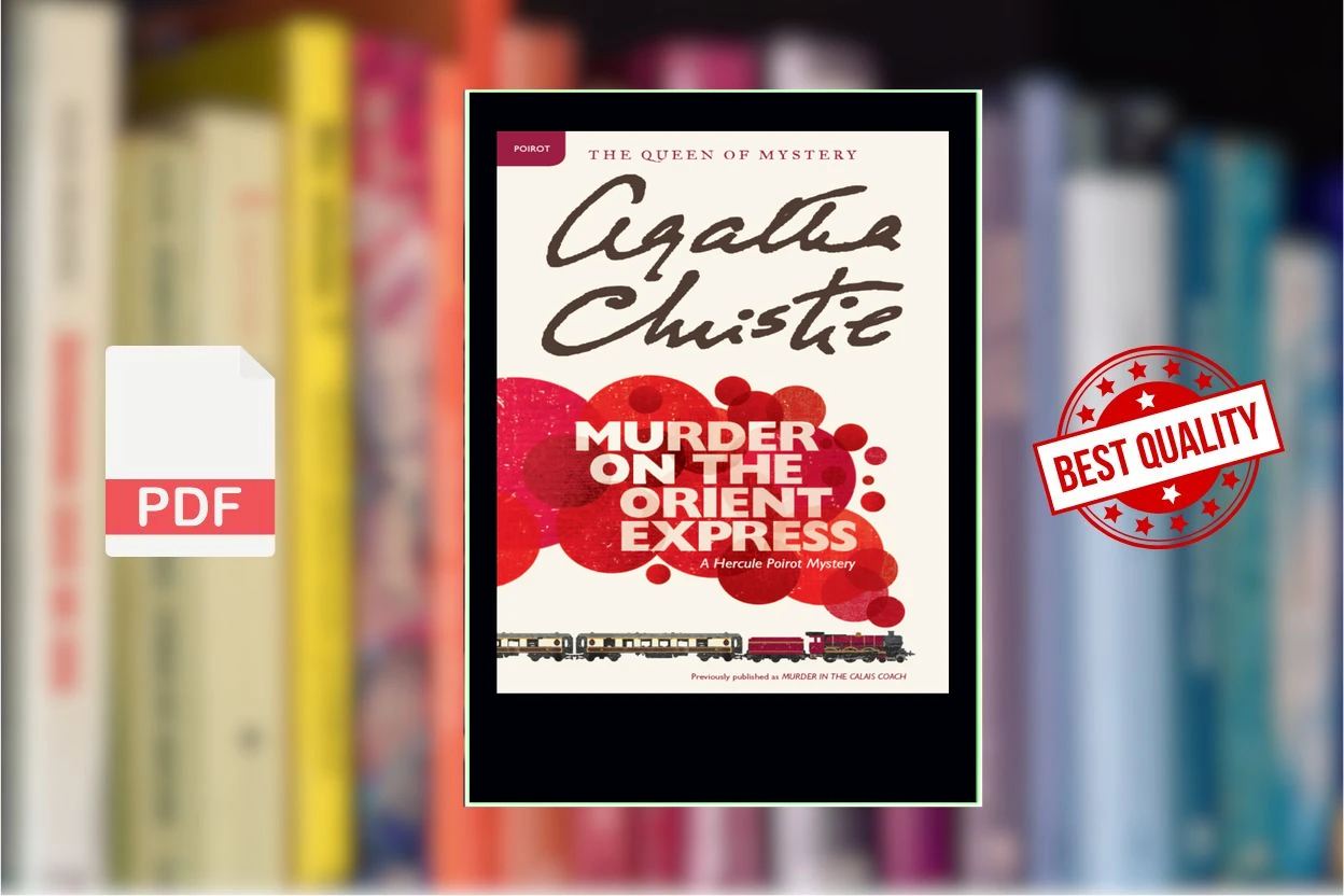 Cover for Murder on the Orient Express (Agatha Christie) (2)