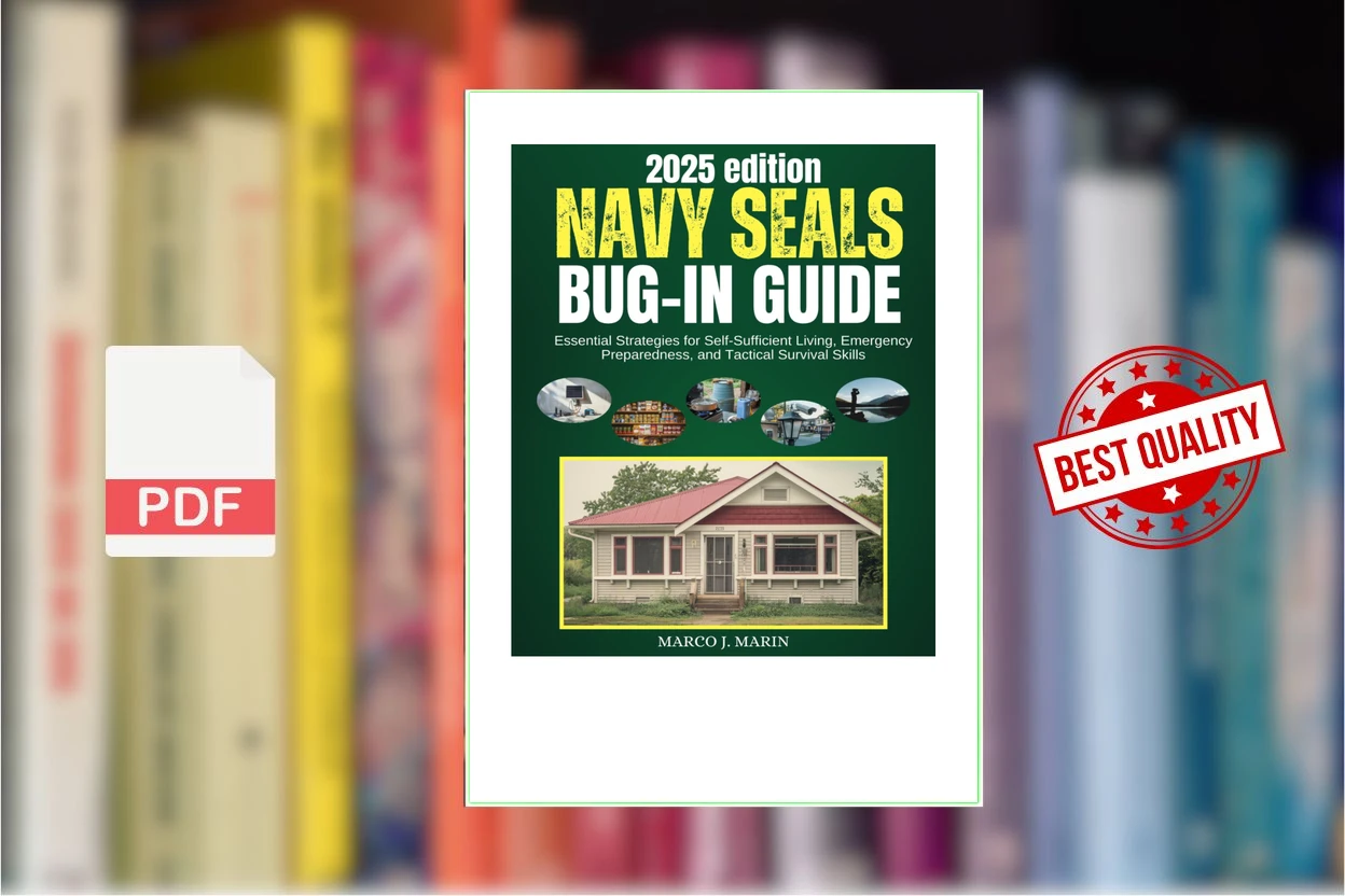 Cover for Navy SEALs Bug-in Guide Essential Strategies for Self-Sufficient Living, Emergency Preparedness, and Tactical Survival Skills (Marin, Marco J.)