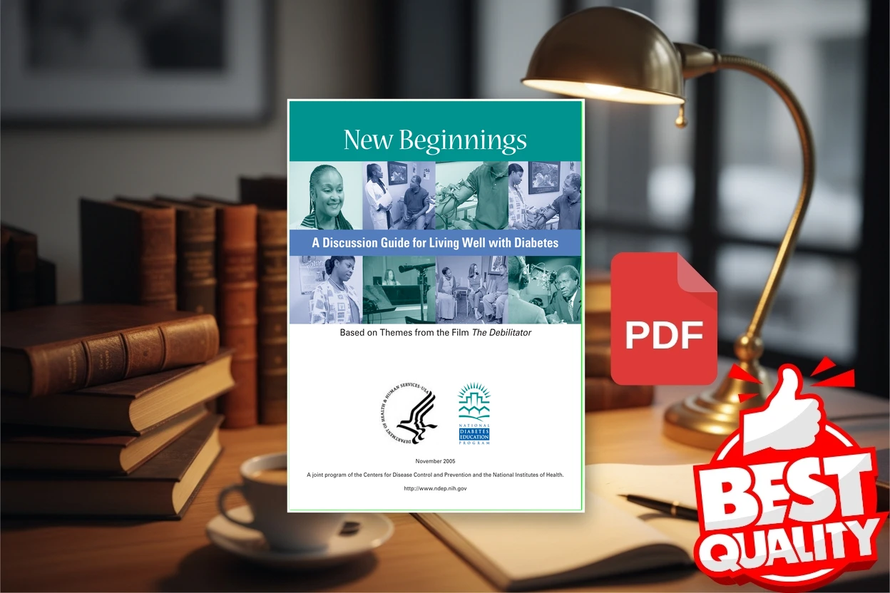 Cover for New Beginnings A Discussion Guide for Living Well with Diabetes (National Diabetes Education Program (U.S.))