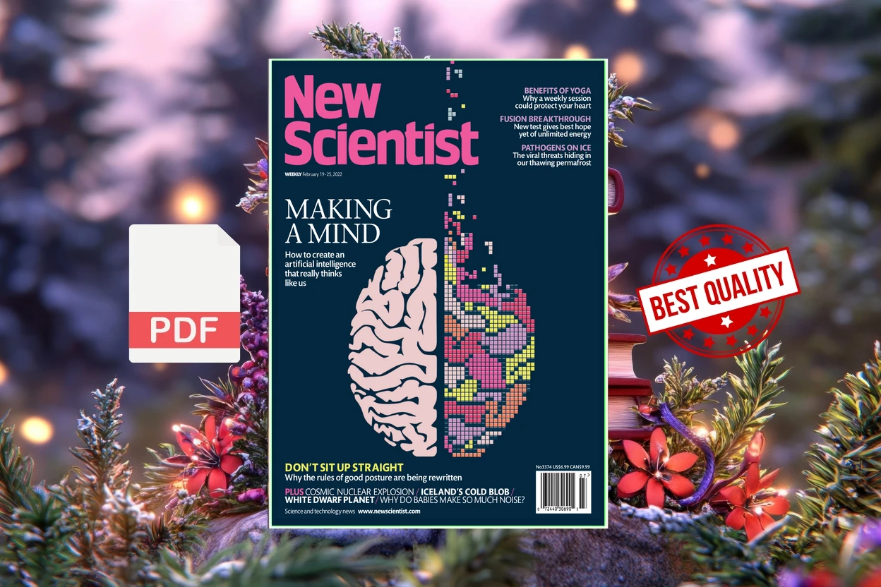 Cover for New Scientist - Making A Mind