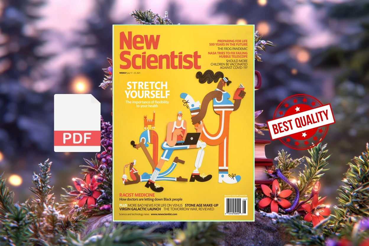 Cover for New Scientist - Stretch Yourself The Importance Of Flexibility to your health