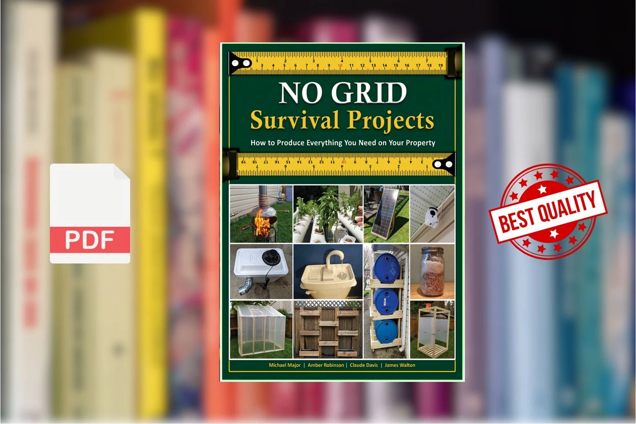 Cover for NO GRID Survival Projects (Claude Davis Sr., Amber Robinson, Michael Major)