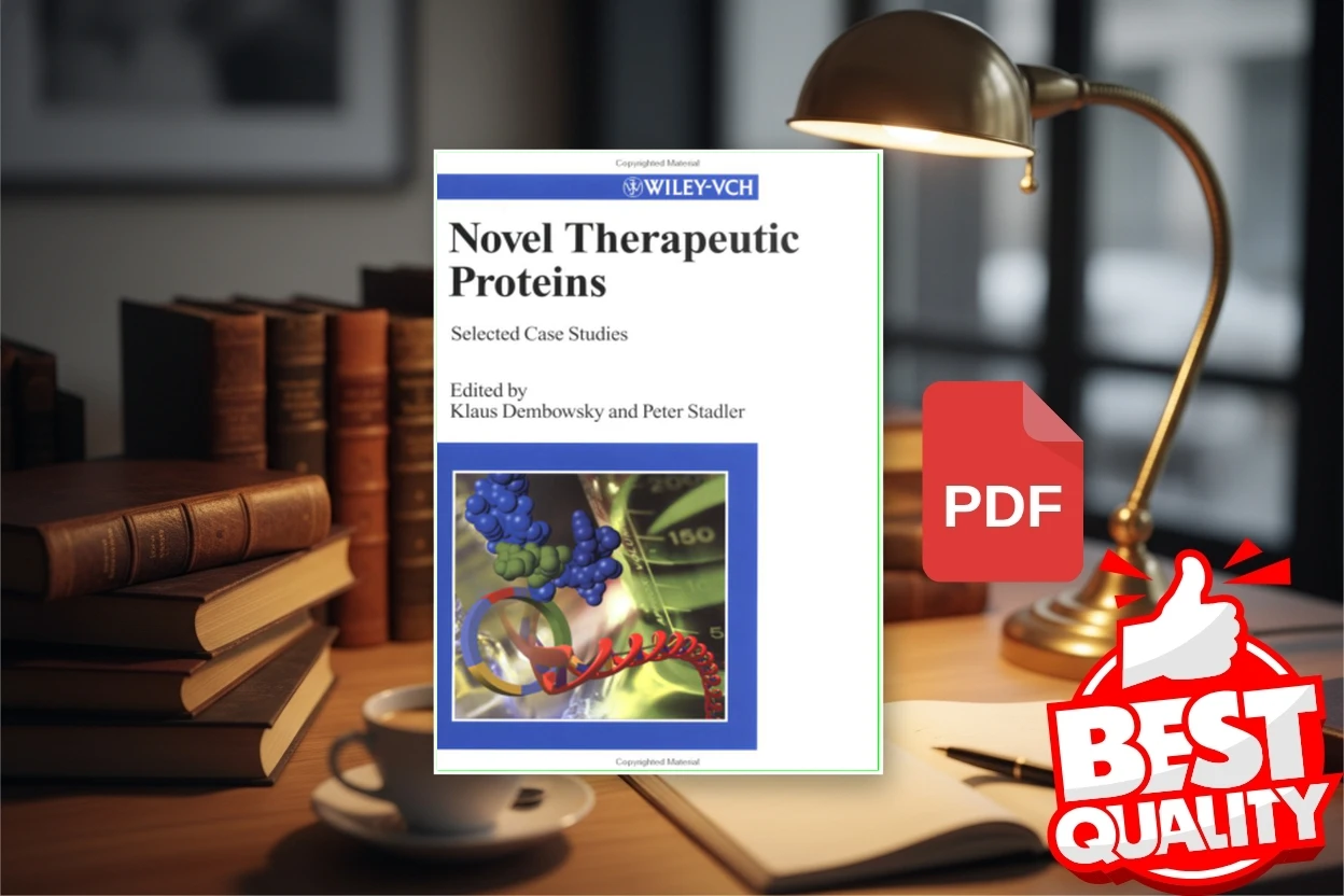 Cover for Novel Therapeutic Proteins Selected Case Studies (Klaus Dembowsky, Peter Stadler)