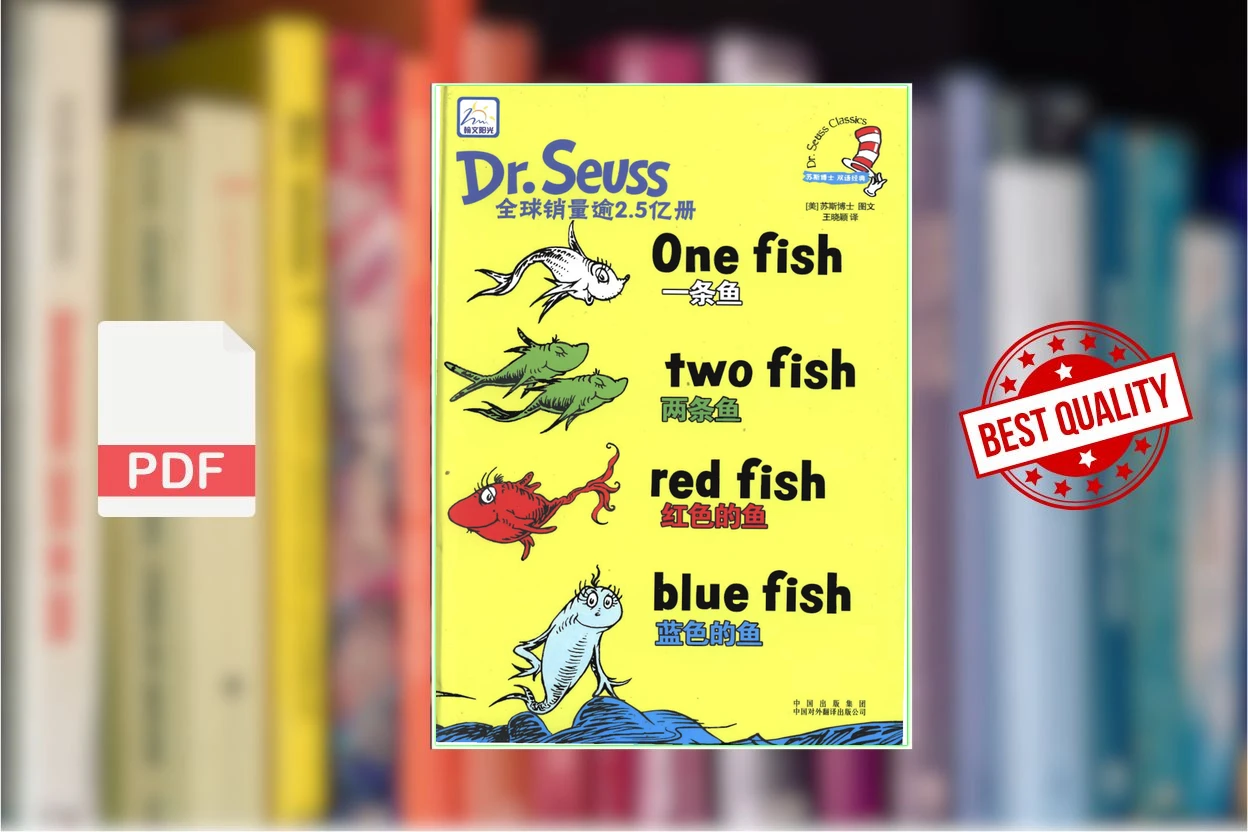 Cover for One Fish Two Fish Red Fish Blue Fish (Dr.Seuss)