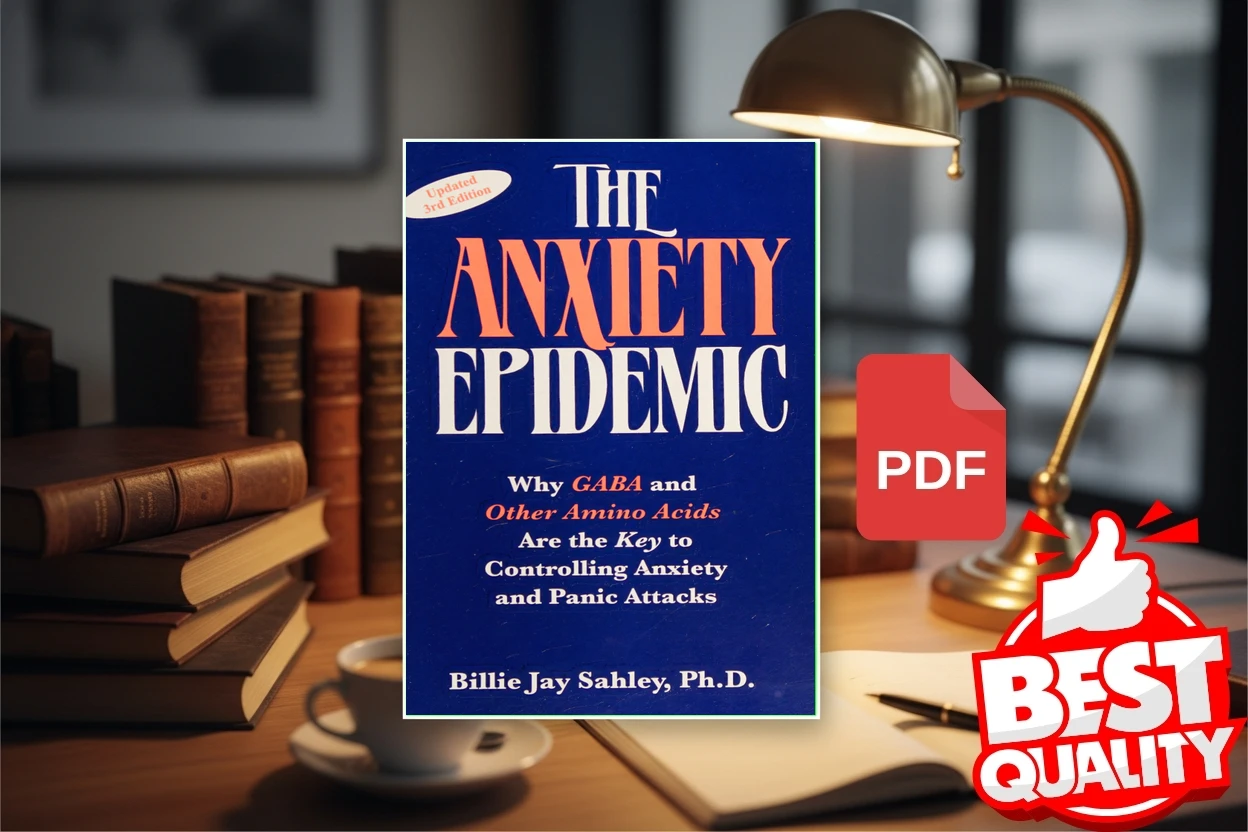 Cover for Orthomolecular Medicine  The Anxiety Epidemic  GABA , Taurine, Glutamine, and other Amino Acids are the Key to Curing anxiety… (Billie Jay Sahley , Abram Hoffer, Linus Pauling)