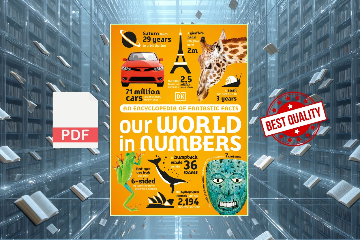 Cover for Our World in Numbers An Encyclopedia of Fantastic Facts (DK)