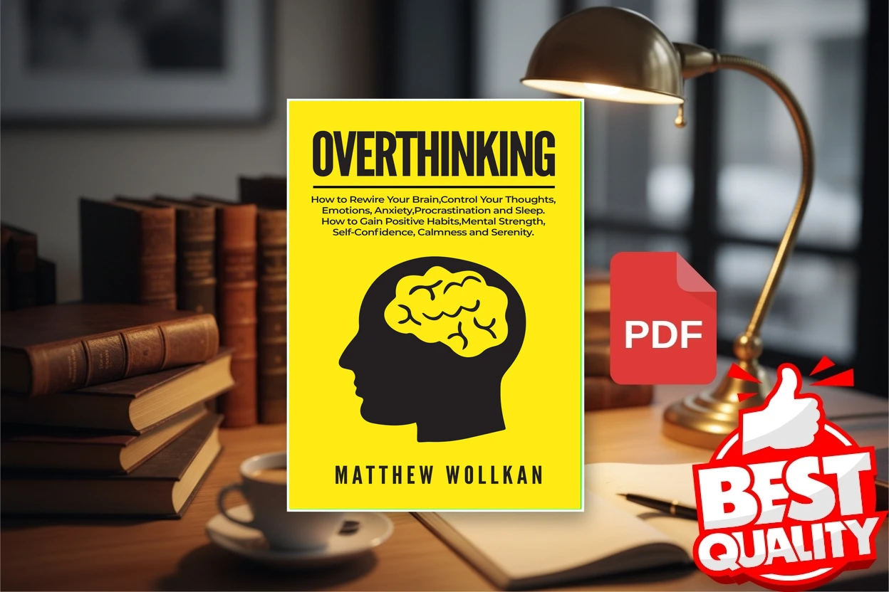 Cover for OVERTHINKING - How to Rewire Your Brain, Control Your Thoughts, Emotions, Anxiety, Procrastination and Sleep. How to Gain… (Matthew Wollkan)