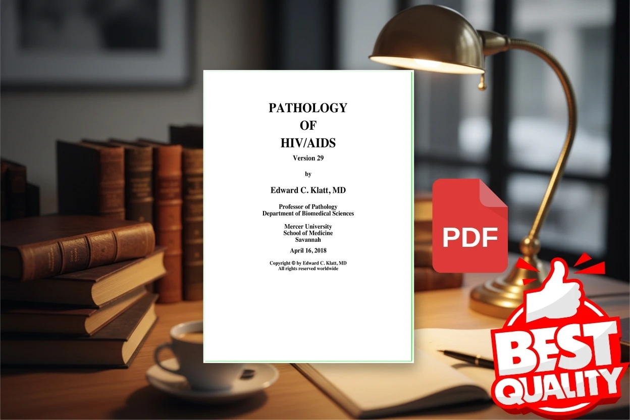 Cover for Pathology of HIVAIDS (Edward C. Klatt, MD)