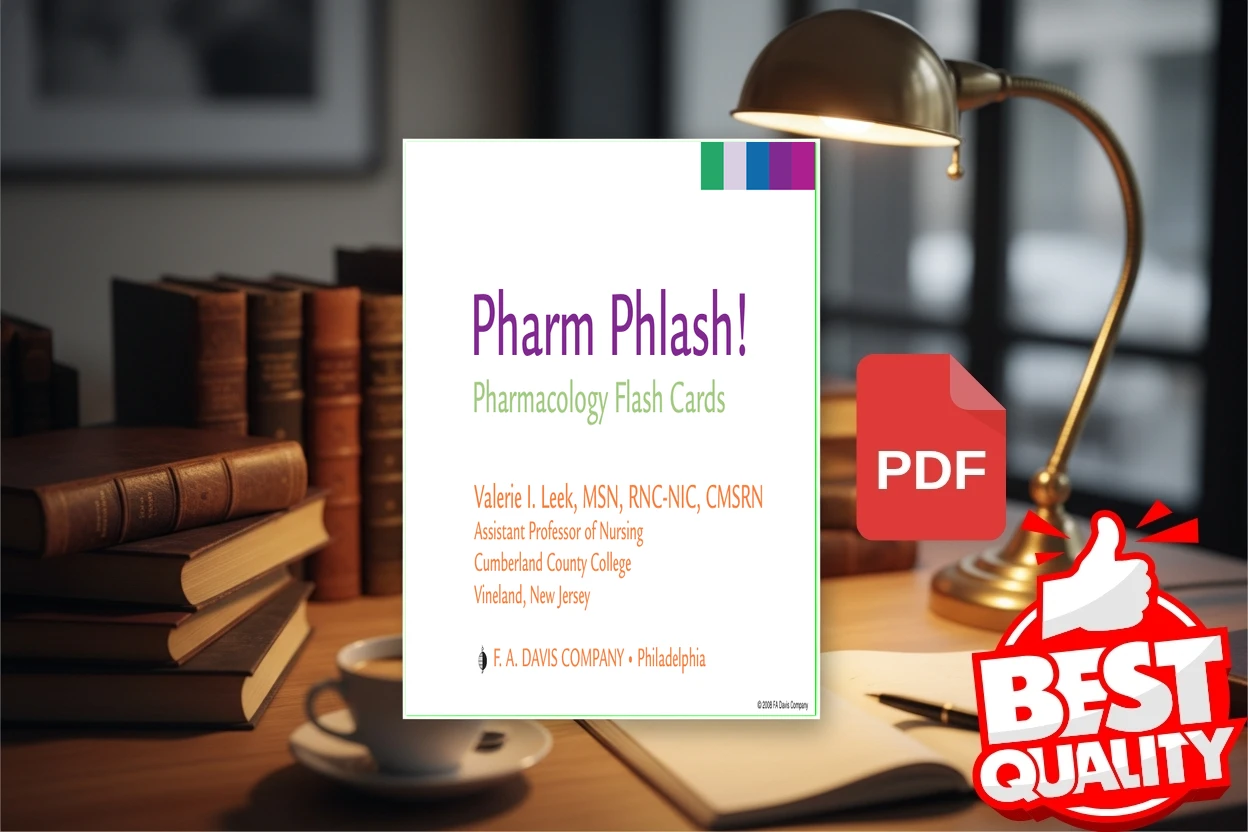 Cover for Pharm Phlash Pharmacology Flash Cards (Leek)