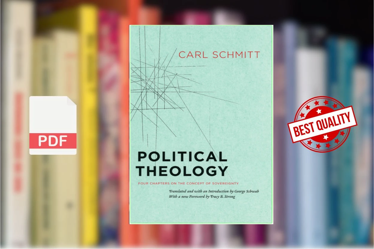 Cover for Political Theology Four Chapters on the Concept of Sovereignty (Carl Schmitt)