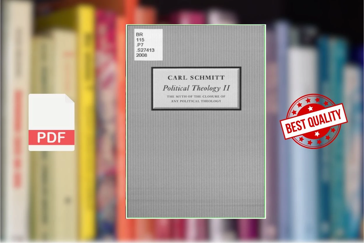 Cover for Political Theology II - The Myth of the Closure of any Political Theology (Carl Schmitt)