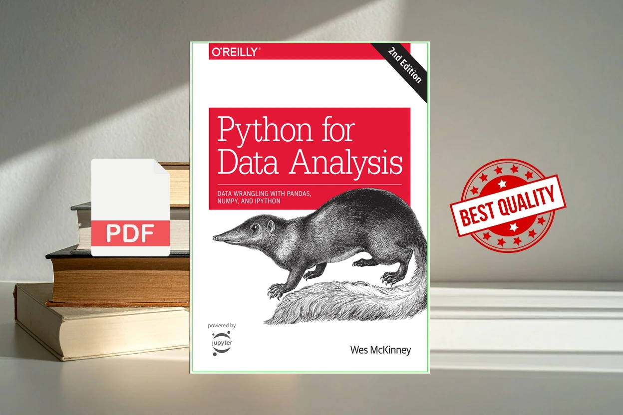 Cover for Python for Data Analysis Data Wrangling with Pandas, NumPy, and IPython (Wes McKinney)