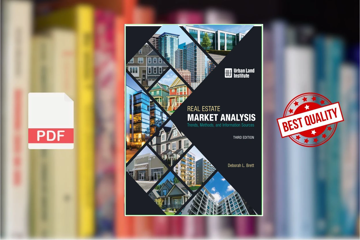 Cover for Real estate market analysis  trends, methods, and information sources (Deborah L. Brett)