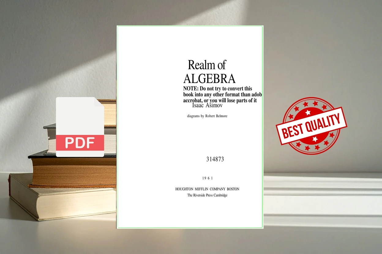 Cover for Realm of algebra (Isaac Asimov, Robert Belmore)
