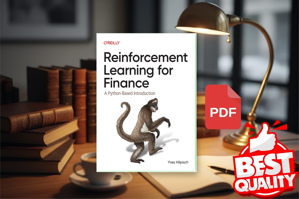 Cover for Reinforcement Learning for Finance A Python-Based Introduction (Yves J. Hilpisch)