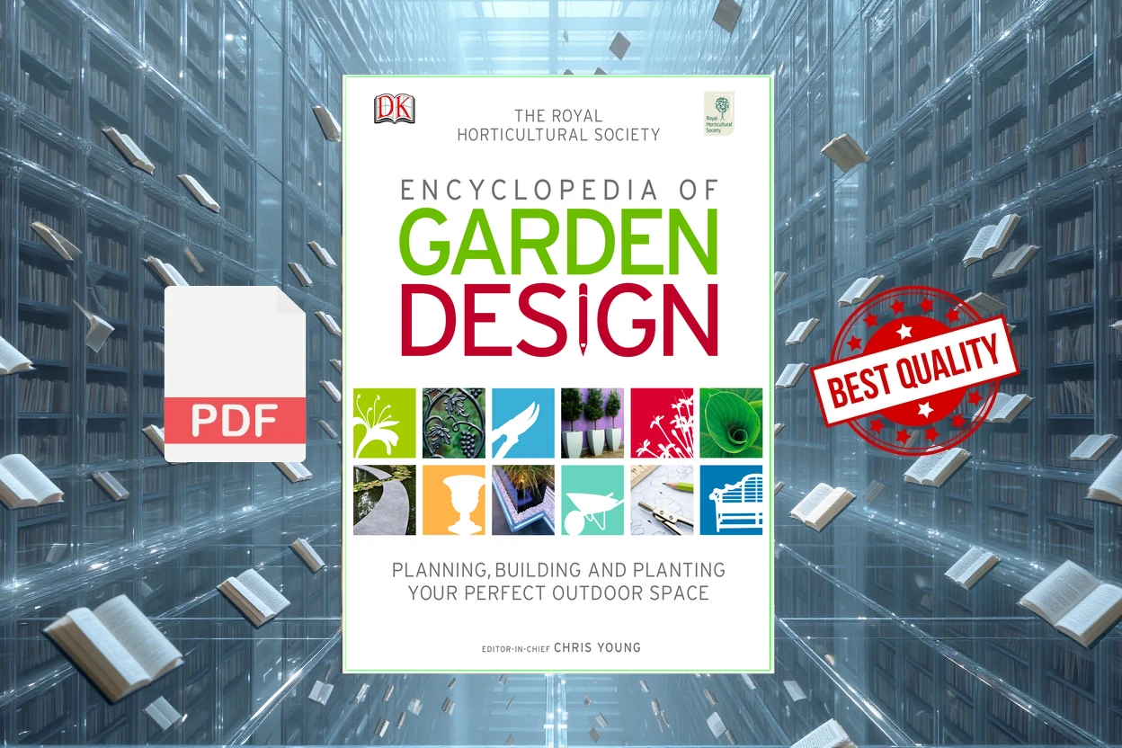 Cover for RHS Encyclopedia of Garden Design (DK, Royal Horticultural Society)
