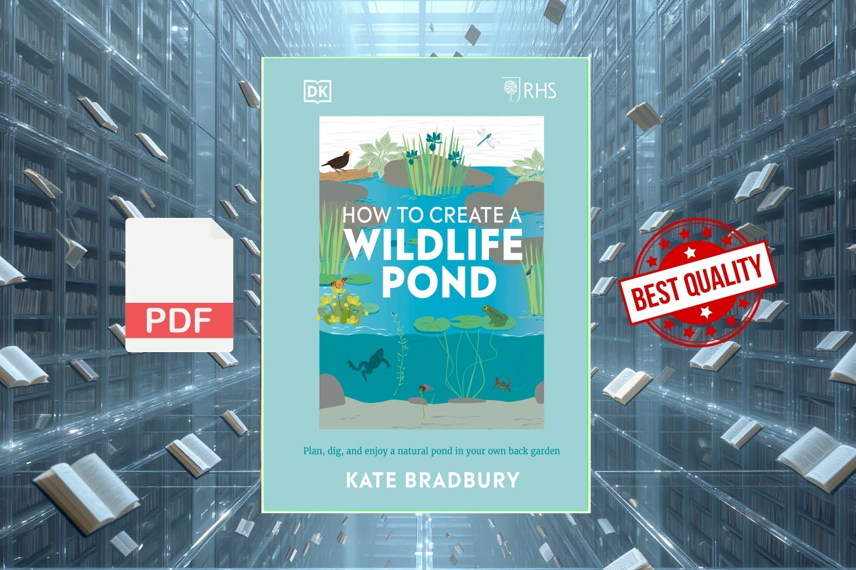 Cover for RHS How to Create a Wildlife Pond Plan, Dig, and Enjoy a Natural Pond in Your Own Back Garden in your own back garden (Kate Bradbury)