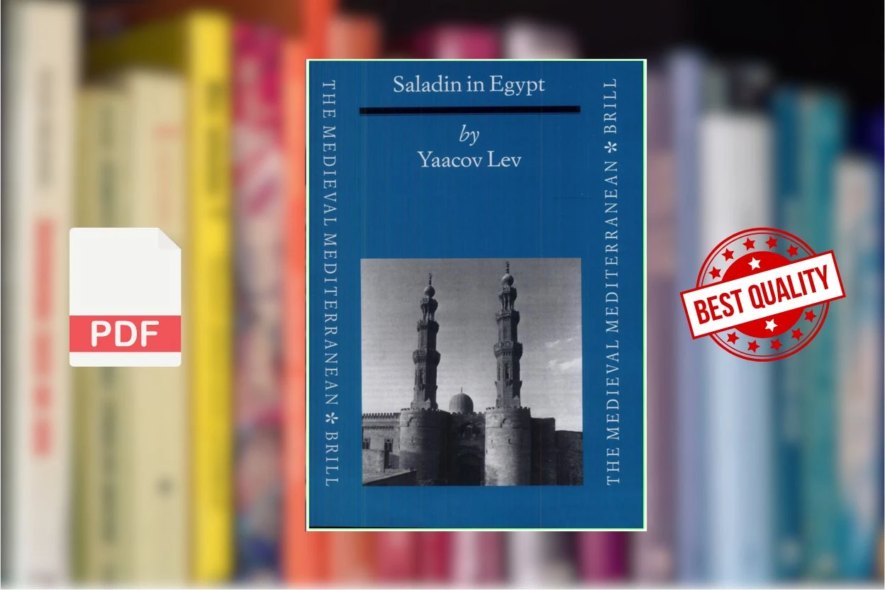 Cover for Saladin in Egypt (Medieval Mediterranean) (Yaacov Lev)