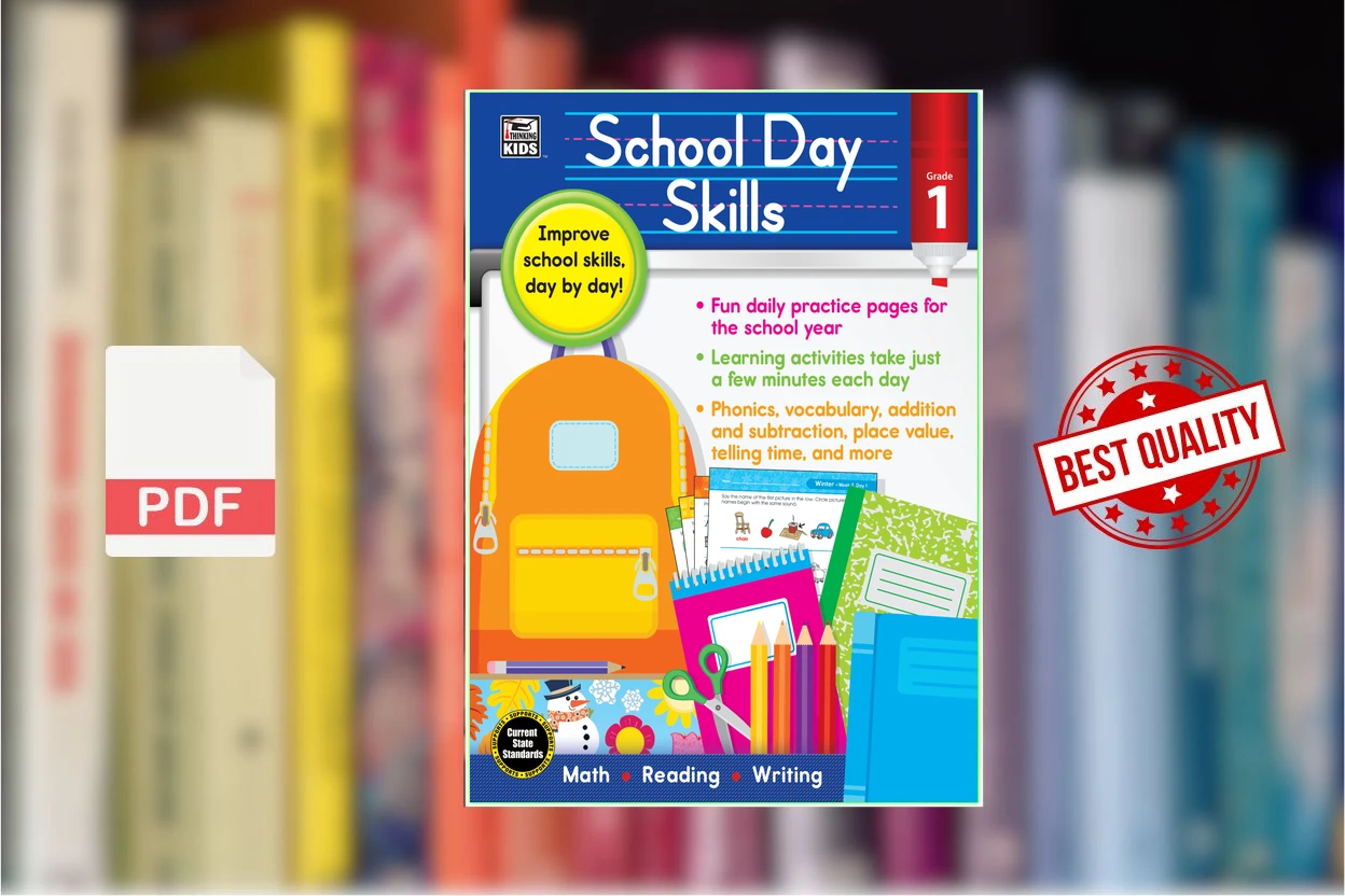 Cover for School Day Skills, Grade 1 (Thinking Kids  Carson-Dellosa Publishing [Kids etc.)
