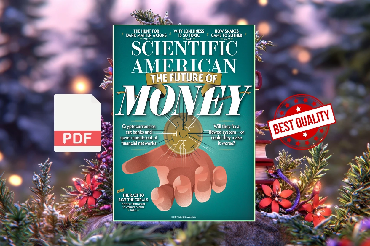 Cover for Scientific American -The Future Of Money