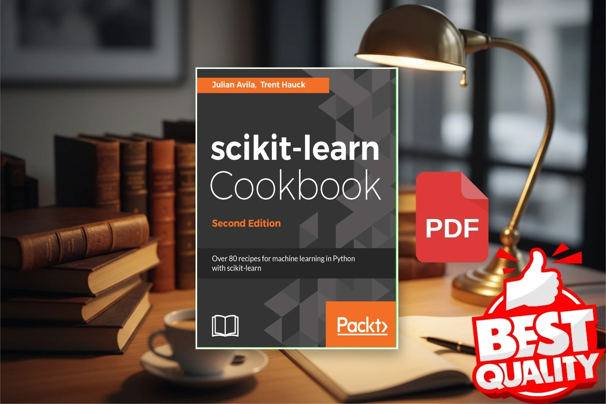 Cover for scikit-learn Cookbook (Julian Avila, Trent Hauck)