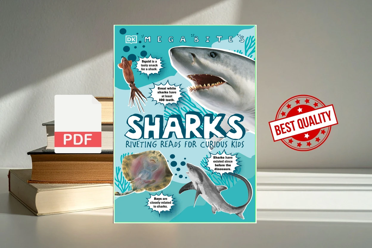 Cover for Sharks  Riveting Reads for Curious Kids (DK Dorling Kindersley)