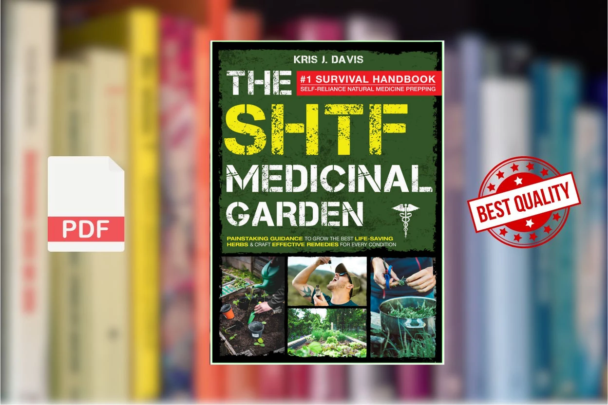 Cover for SHTF Medicinal Garden The 1 Survival Natural Medicine Handbook for Self-Reliance Prepping (Kris J. Davis)