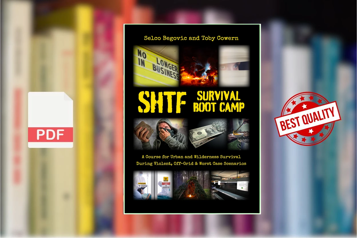 Cover for SHTF Survival Boot Camp A Course for Urban and Wilderness Survival during Violent, Off-Grid,  Worst Case Scenarios (Selco Begovic)
