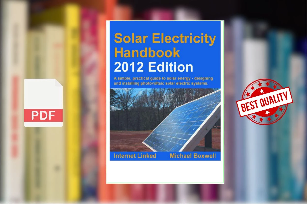 Cover for Solar Electricity Handbook (Boxwell, Michael)