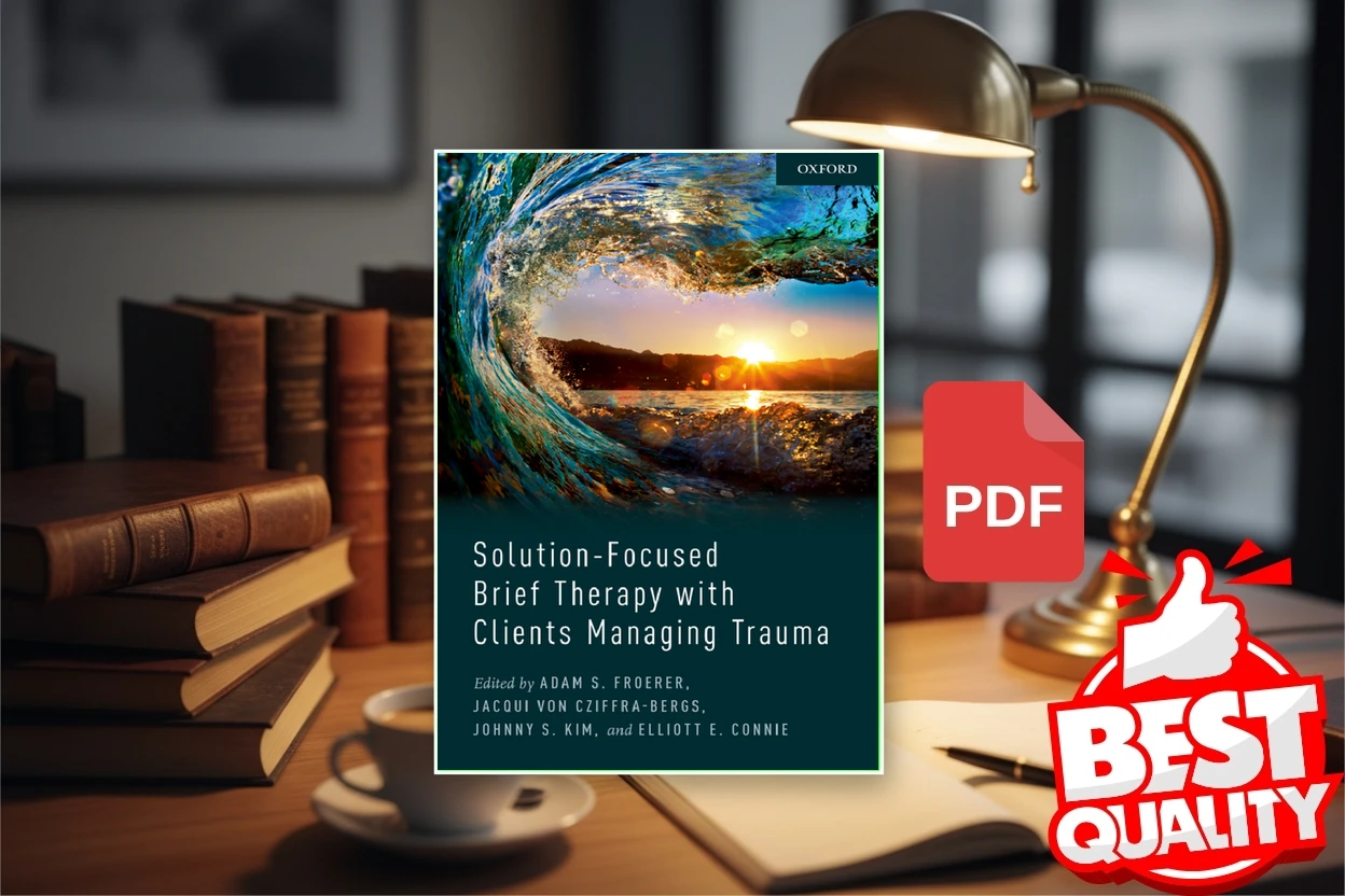 Cover for Solution-focused brief therapy with clients managing trauma ( etc.)