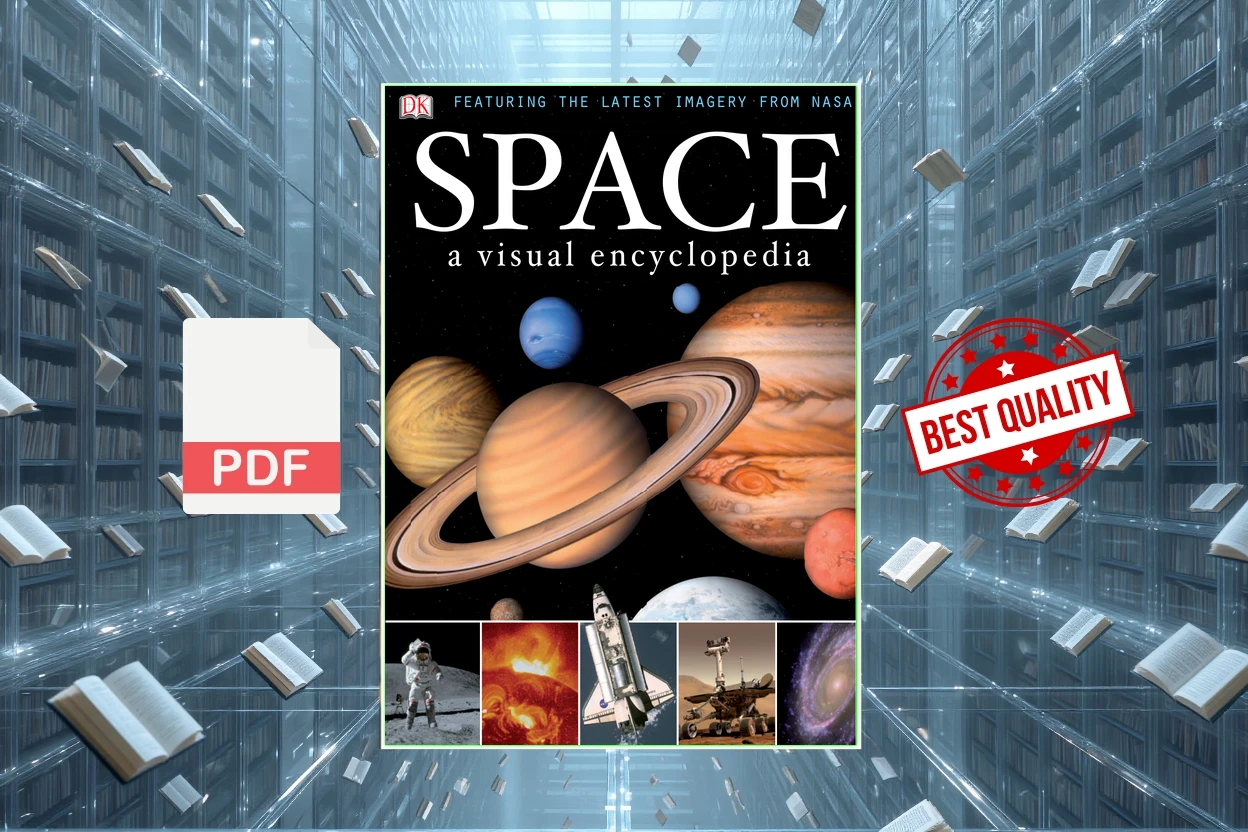 Cover for Space A Visual Encyclopedia (DK)