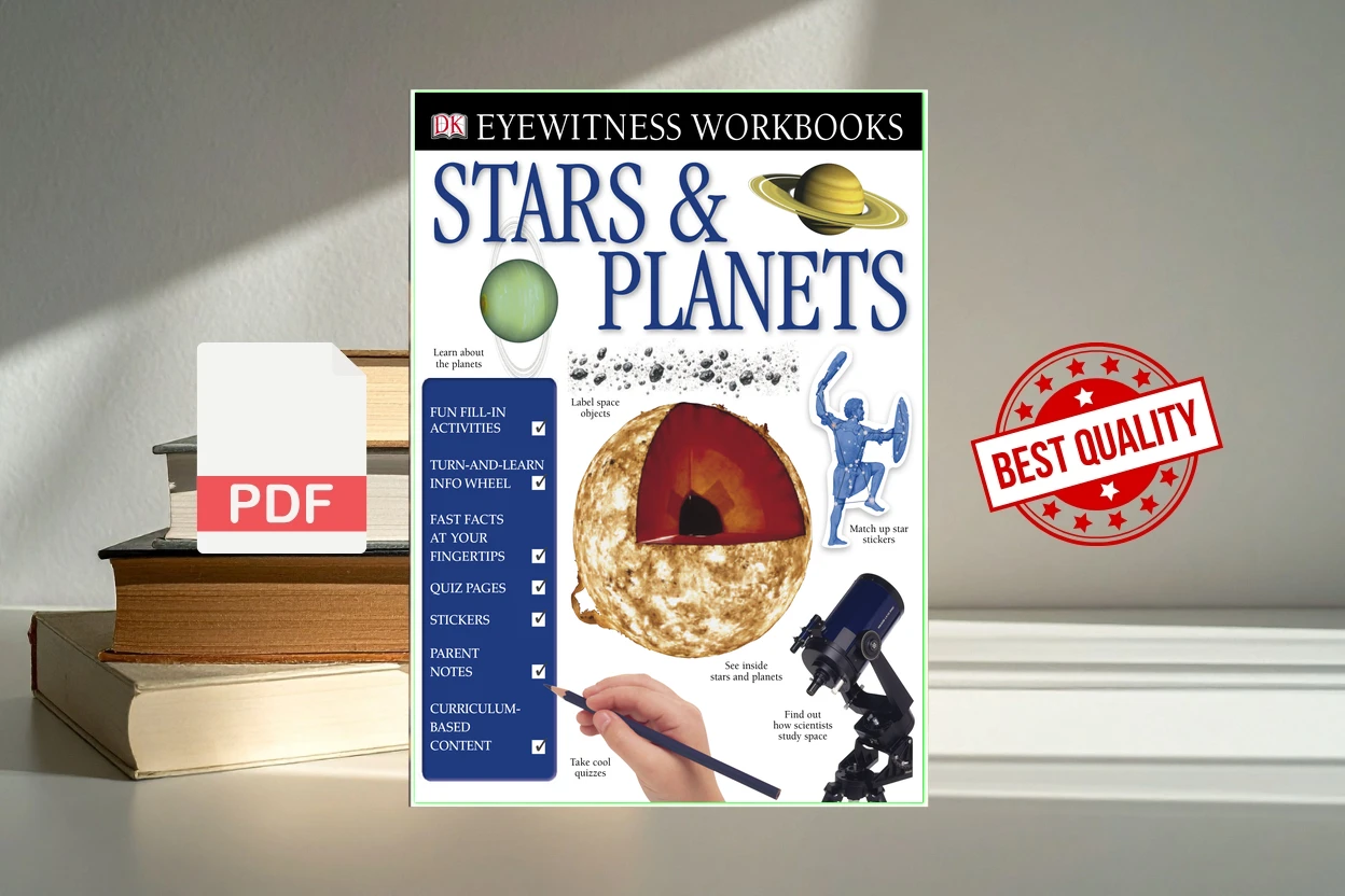 Cover for Stars  Planets (Eyewitness Workbooks) (Claire Watts)