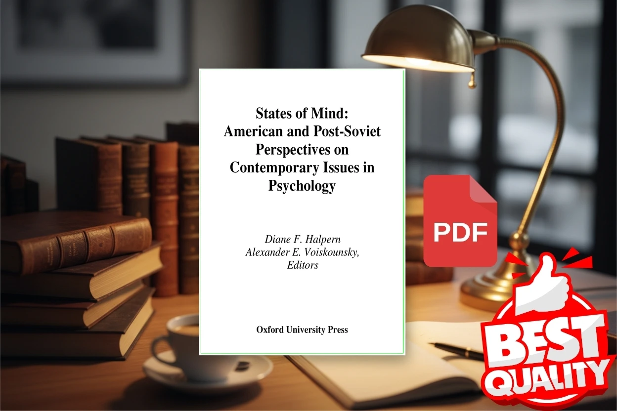 Cover for States of mind American and post-Soviet perspectives on contemporary issues in psychology (Diane F. Halpern, Aleksandr Voiskounsky)