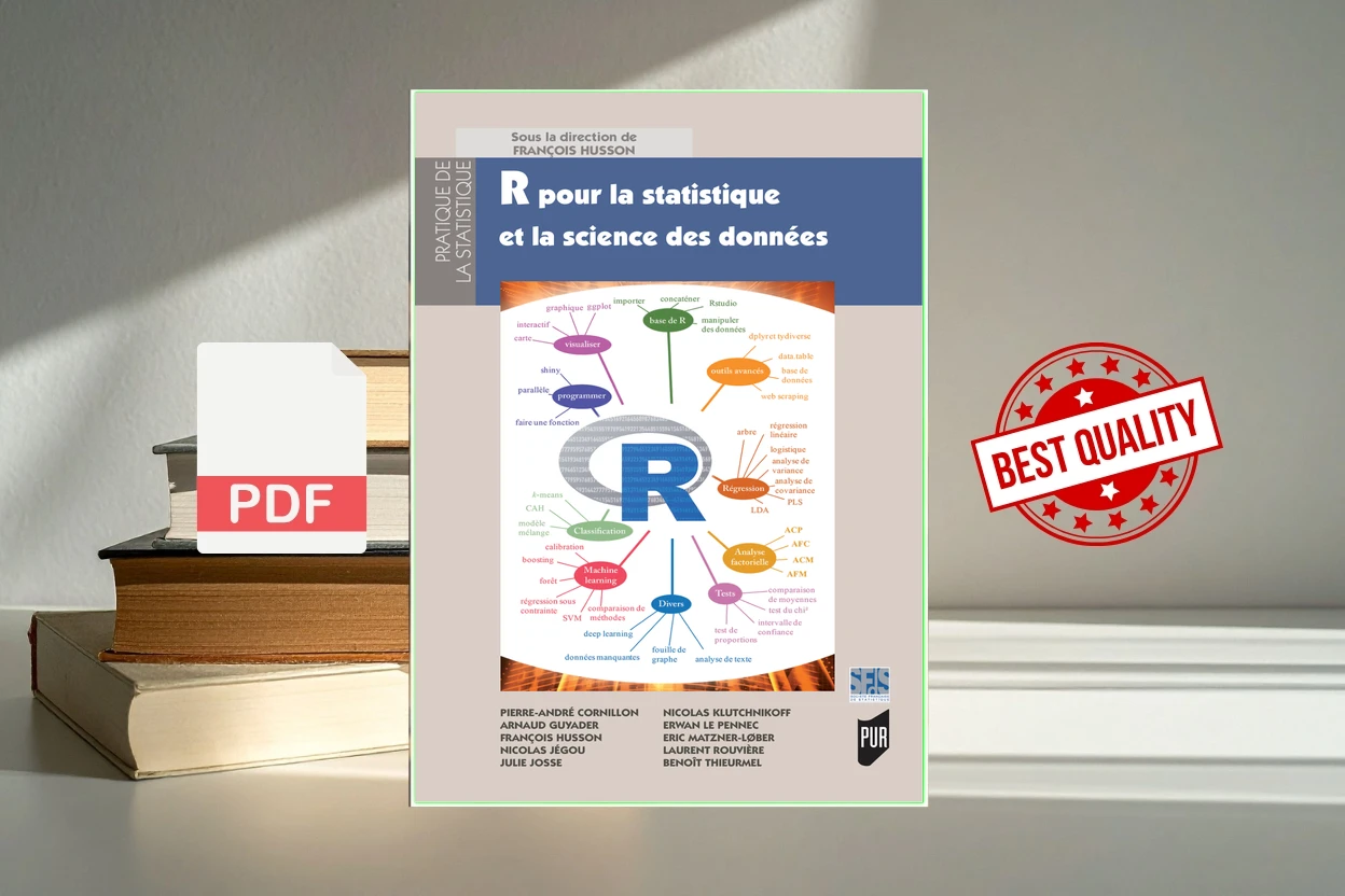 Cover for Statistique et Data Science Avec R (François Husson)