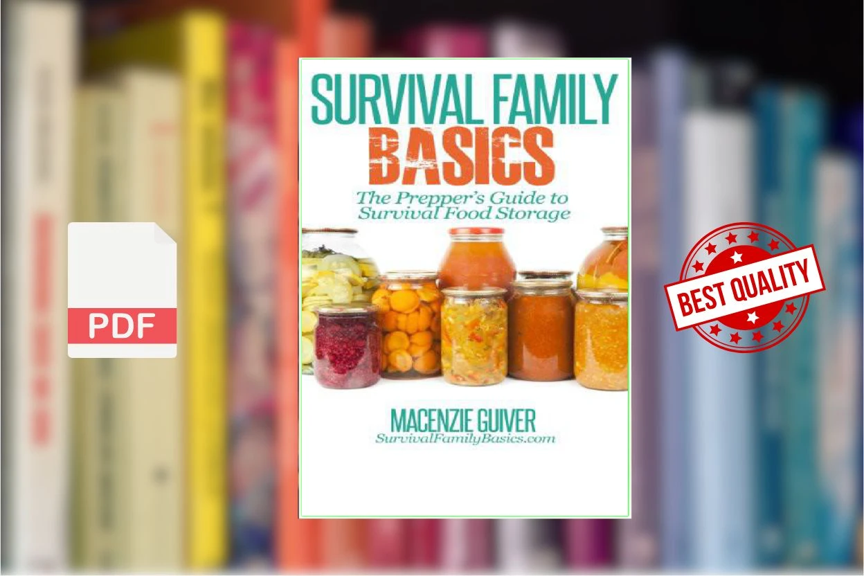 Cover for Survival Family Basics - the Preppers Guide to Survival Food Storage (Macenzie Guiver)
