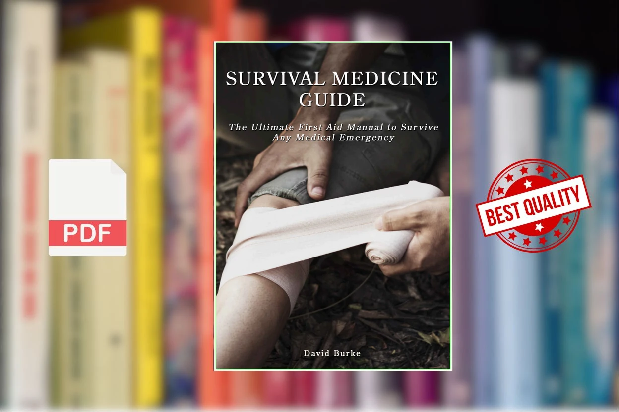 Cover for Survival Medicine Guide The Ultimate First Aid Manual To Survive Any Medical Emergency (David Burke) (1)
