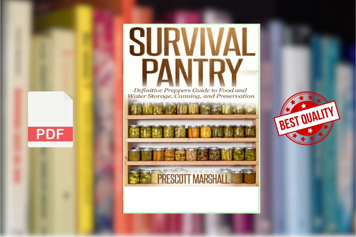 Cover for Survival Pantry Definitive Preppers Guide to Food and Water Storage, Canning, and Preservation (Prescott Marshall)