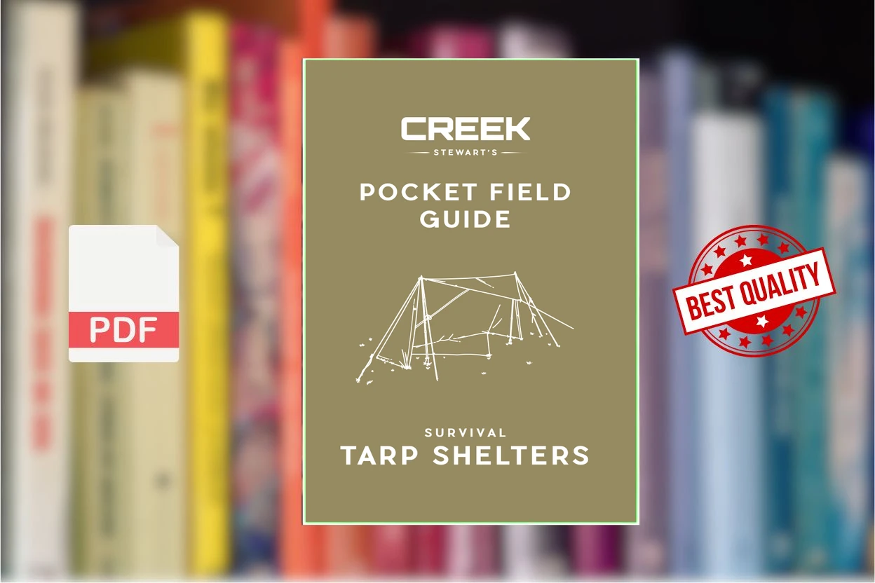 Cover for Survival Tarp Shelters (Creek Stewart)