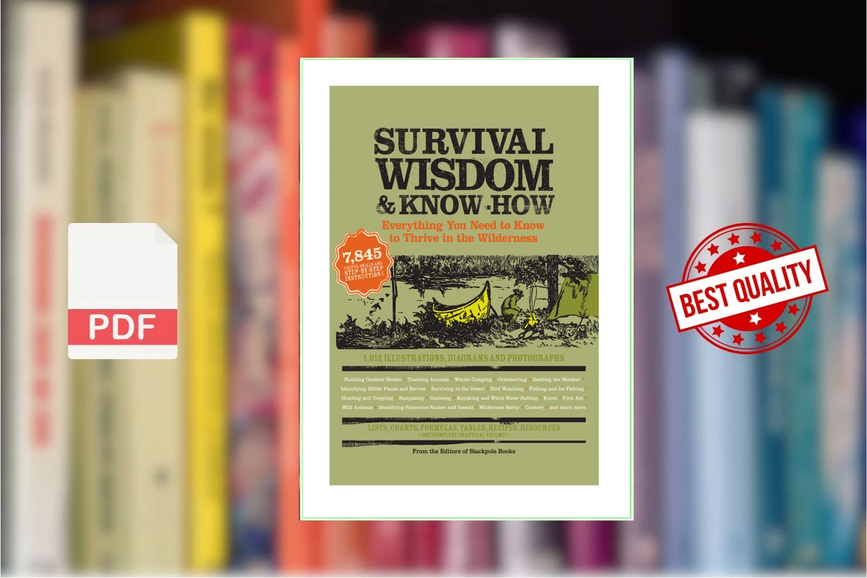 Cover for Survival Wisdom Know How Everything You Need to Know to Thrive in the Wilderness (The Editors of Stackpole Books)